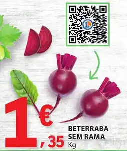 E.Leclerc Beterraba sem rama promoção