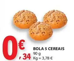 E.Leclerc Bola 5 cereais promoção