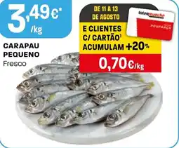 Intermarché Carapau pequeno fresco promoção