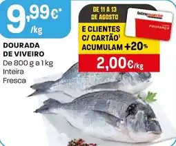 Intermarché Dourada de viveiro promoção