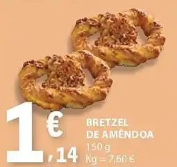 E.Leclerc Bretzel de amendoa promoção