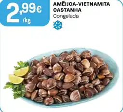 Intermarché Ameijoa-vietnamita castanha congelada promoção