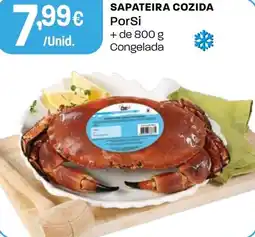 Intermarché Sapateira cozida PorSi promoção