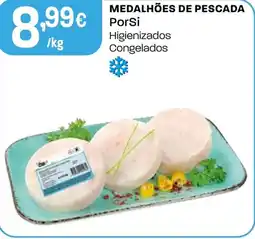 Intermarché Medalhões de pescada porsi higienizados congelados promoção