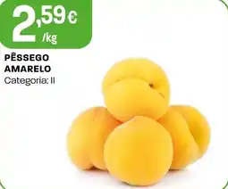 Intermarché Pêssego amarelo promoção