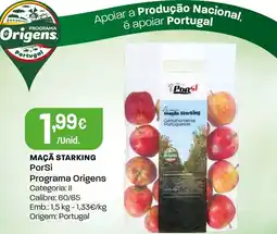 Intermarché Maçã starking PorSi Programa Origens promoção