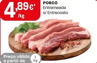 Intermarché PORCO Entremeada s/Entrecosto promoção
