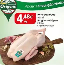 Intermarché Pato c/ miūdos PorSi Programa Origens promoção