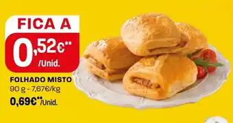 Intermarché Folhado misto promoção