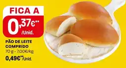 Intermarché Pão de leite comprido promoção