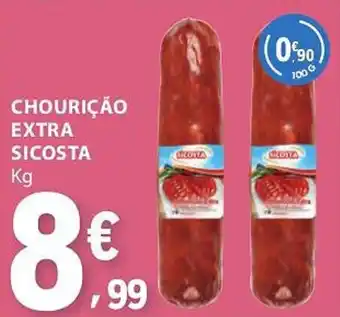 E.Leclerc Chourição extra sicosta promoção