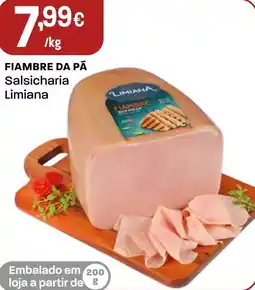 Intermarché Fiambre da pā Salsicharia Limiana promoção