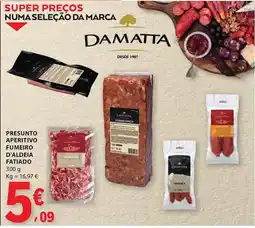E.Leclerc Presunto aperitivo fumeiro d'aldeia fatiado promoção