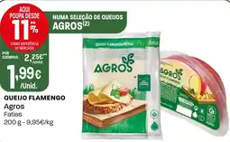 Intermarché Queijo flamengo Agros Fatias promoção