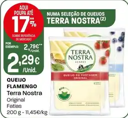 Intermarché Queijo flamengo Terra Nostra promoção