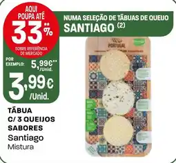 Intermarché Tábua c/ 3 queijos sabores Santiago Mistura promoção