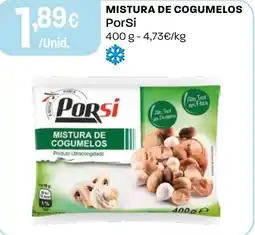 Intermarché Mistura de cogumelos PorSi promoção
