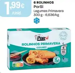 Intermarché 6 ROLINHOS PorSi promoção