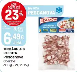 Intermarché Tentaculos de pota promoção