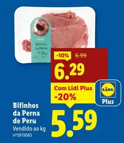 Lidl Bifinhos da Perna de Peru Vendido promoção