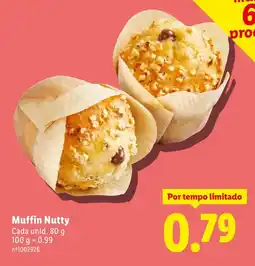 Lidl Muffin Nutty Cada unid. promoção