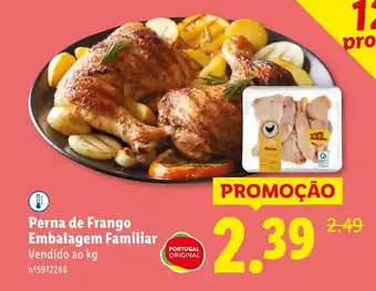 Lidl Perna de Frango Embalagem Familiar promoção