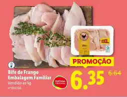 Lidl Bife de Frango Embalagem Familiar promoção