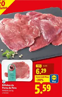 Lidl Bifinhos da Perna de Peru promoção