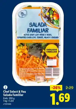 Lidl Chef Select & You Salada Familiar promoção