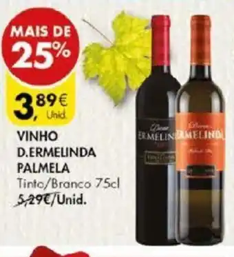 Pingo Doce Vinho D. Ermelinda Palmela 75cl promoção