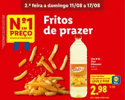 Lidl Vita D'Or Óleo Alimentar promoção