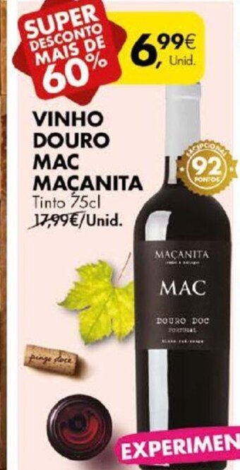 Pingo Doce Vinho Douro Mac Maçanita 75cl promoção