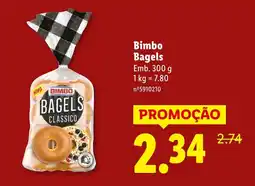 Lidl Bimbo Bagels promoção