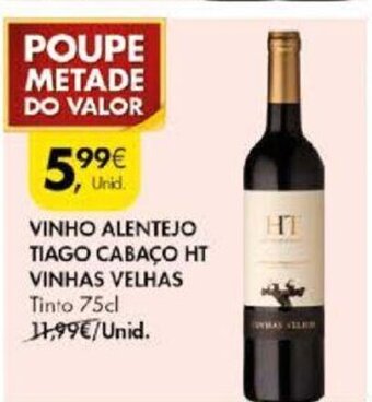 Vinho Alentejo Tiago Cabaço HT Vinhas Velhas 75cl