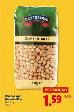 Lidl Campo Largo Grão-de-Bico promoção