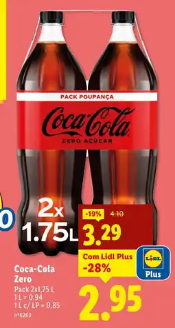 Lidl Coca-Cola Zero promoção