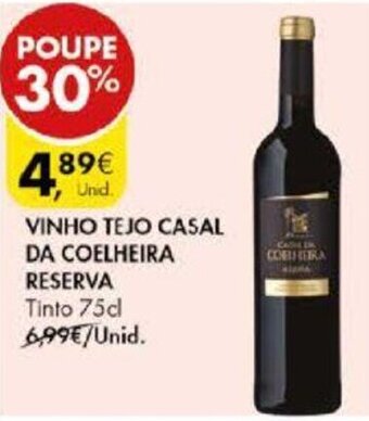 Vinho Tejo Casal da Coelheira Reserva 75cl