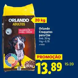Lidl Orlando Croquetes para Cão promoção
