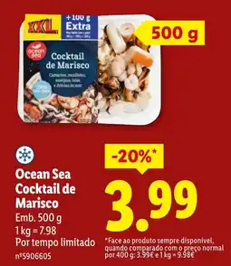 Lidl Ocean Sea Cocktail de Marisco promoção