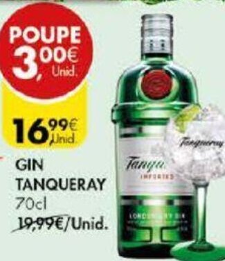 Pingo Doce Gin Tanqueray 70cl promoção
