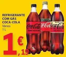 E.Leclerc Refrigerante com gás coca-cola vários promoção