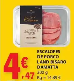 E.Leclerc Escalopes de porco land bísaro damatta promoção