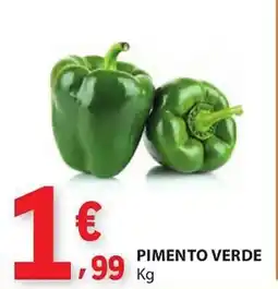 E.Leclerc Pimento verde promoção
