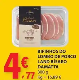 E.Leclerc Bifinhos do lombo de porco land bisaro damatta promoção