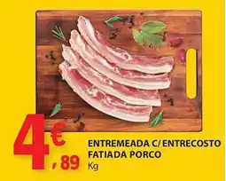 E.Leclerc Entremeada c/entrecosto fatiada porco promoção