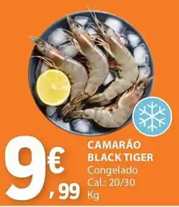 E.Leclerc Camarão black tiger promoção