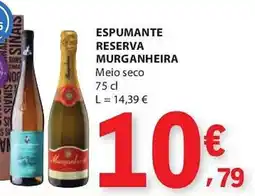 E.Leclerc Espumante reserva murganheira promoção