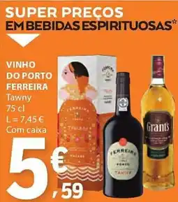 E.Leclerc Vinho do porto ferreira promoção