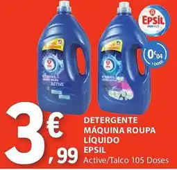 E.Leclerc Detergente máquina roupa líquido epsil promoção