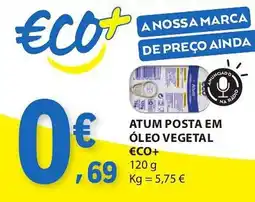E.Leclerc Atum posta em óleo vegetal €co+ promoção